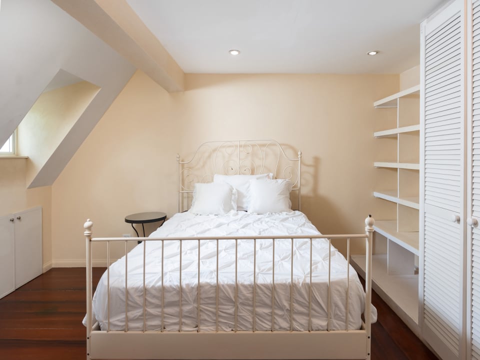 Second bedroom with fitted wardrobes