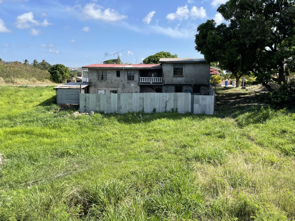 View of house from north boundary