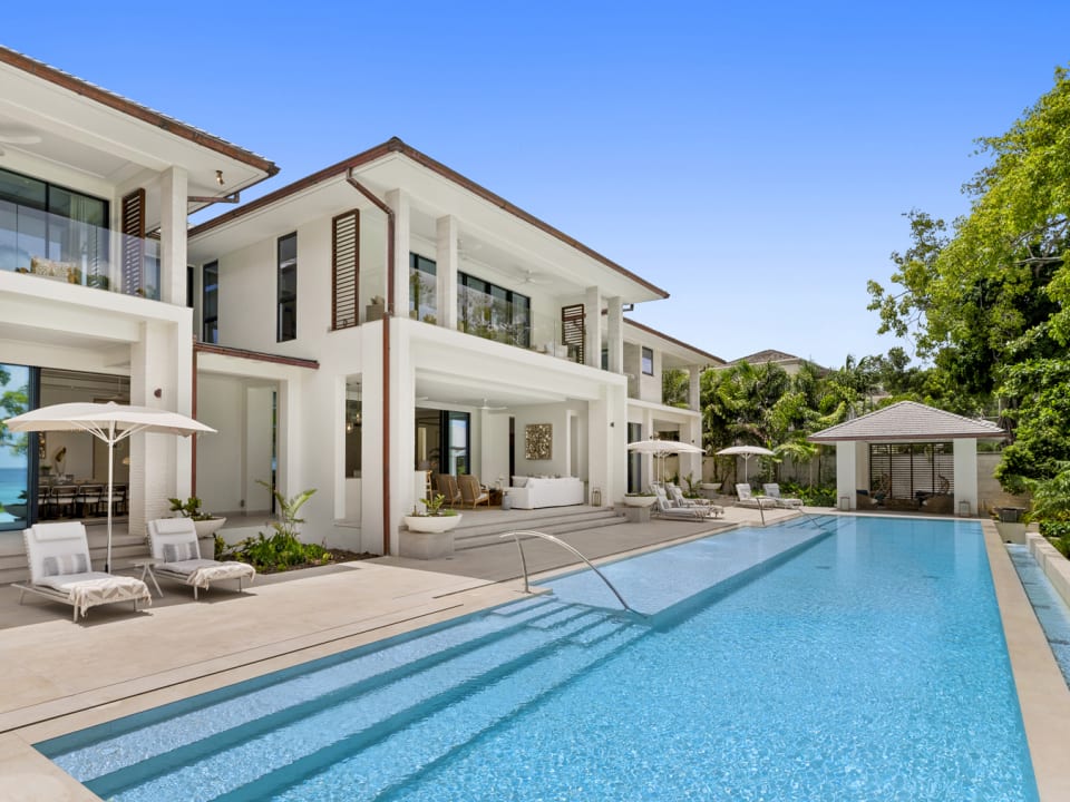 Captivating pool and deck