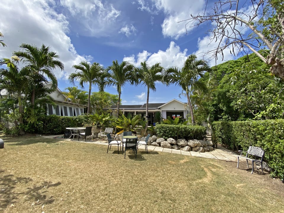 View of home from the garden