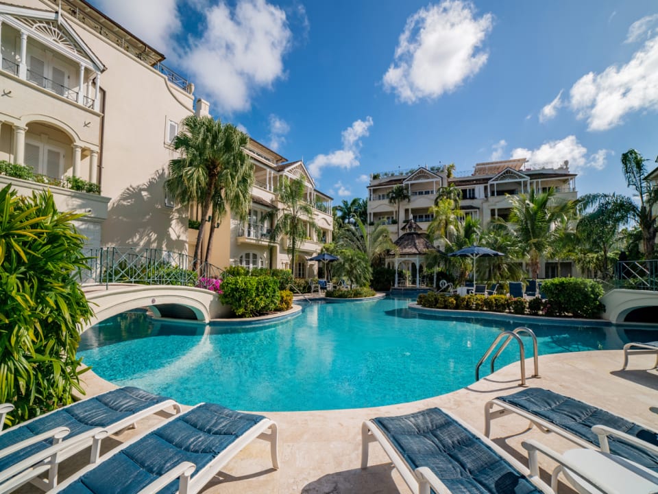 View of development from pool deck