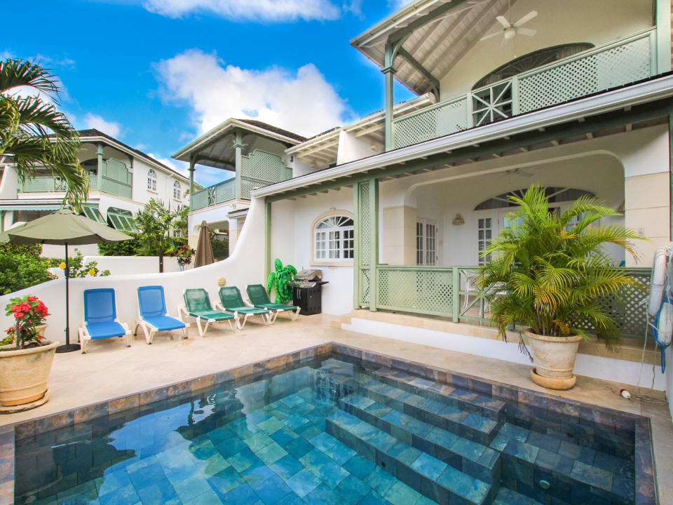 Beautiful pool at patio