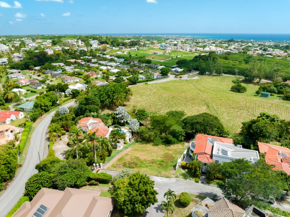 Aerial View of Lot