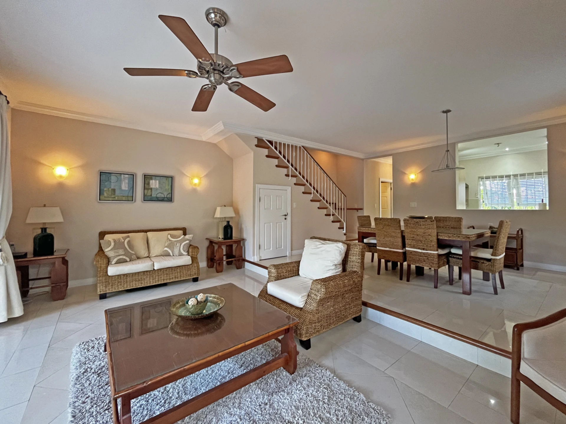 Elegantly furnished