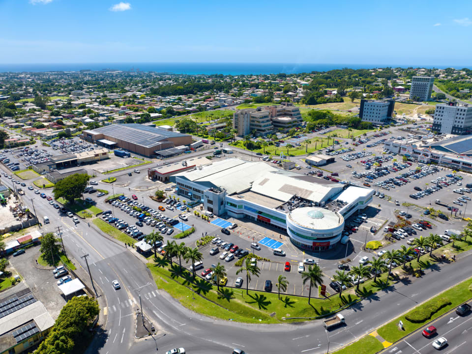 Aerial View of Dome Mall