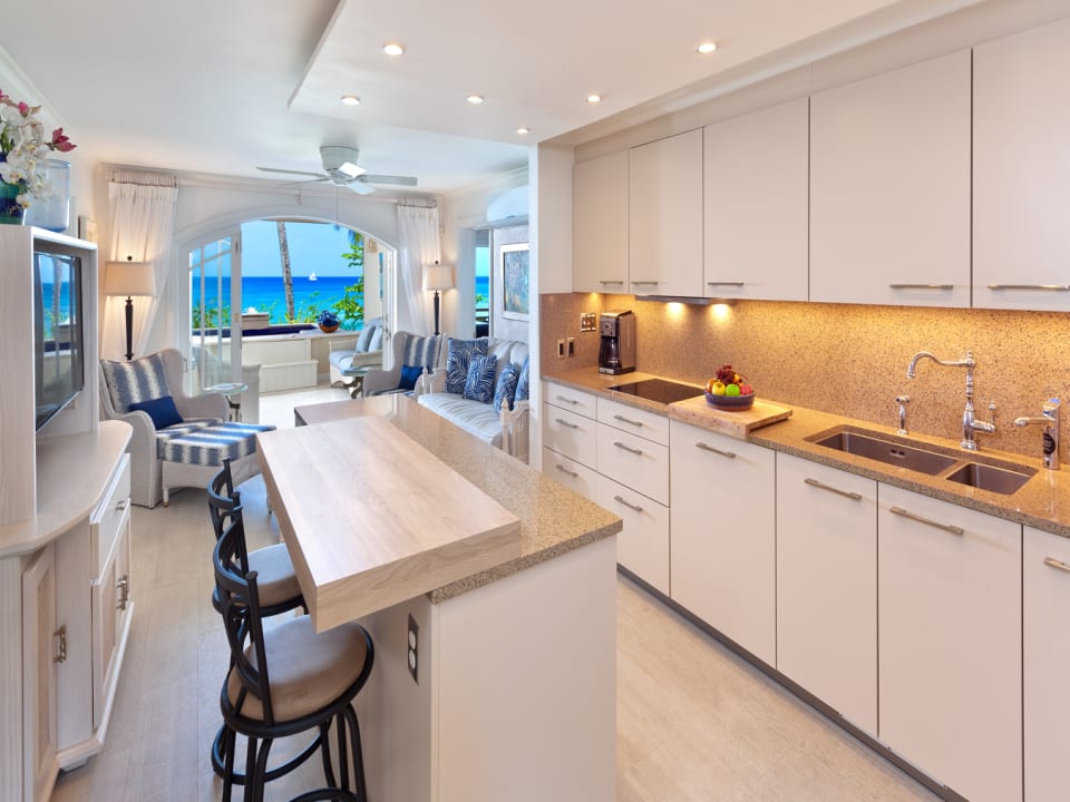 Upgraded kitchen with island