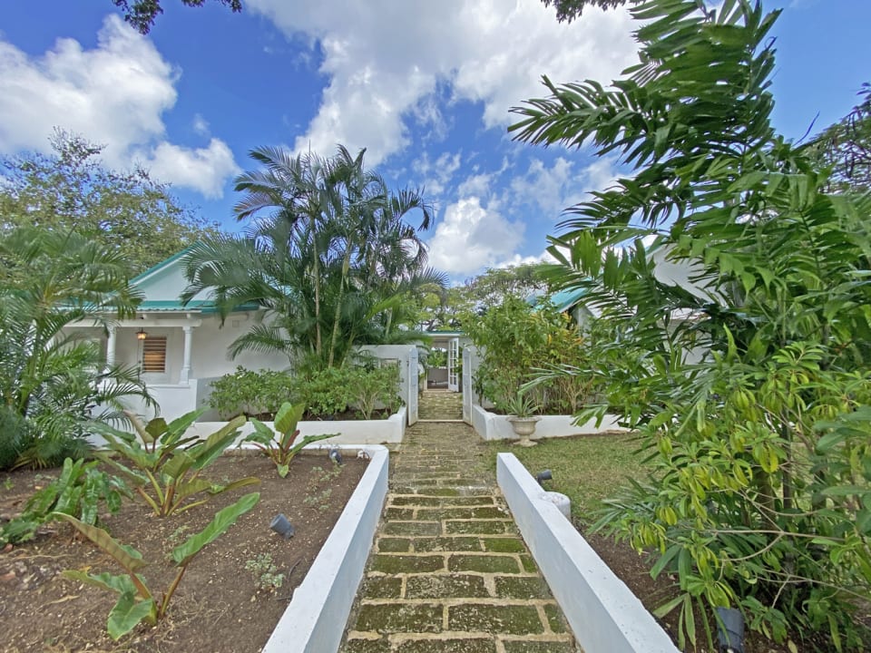 Walkway to the house