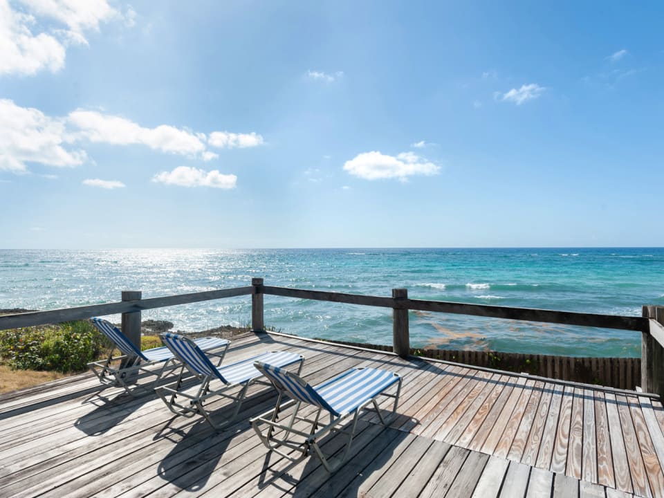 Deck with Sea Views