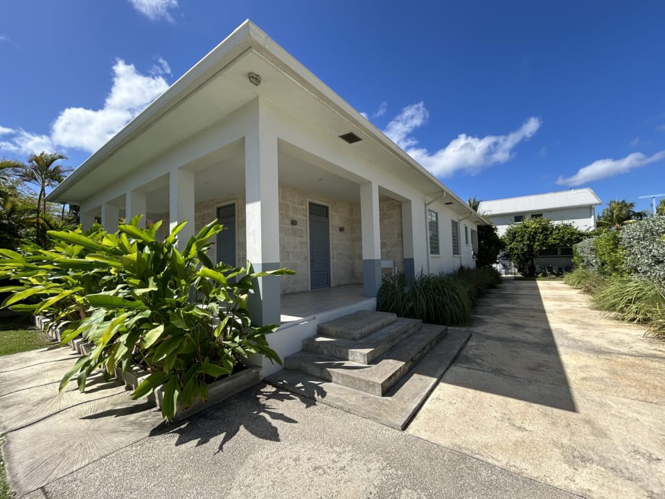 Large driveway