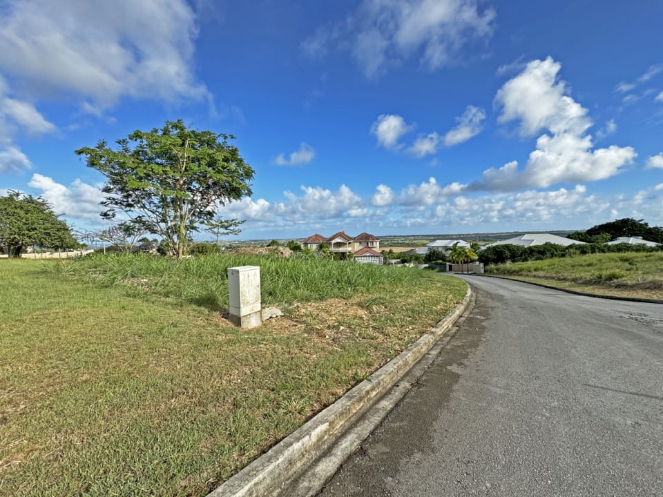 Streetscape View of Lot