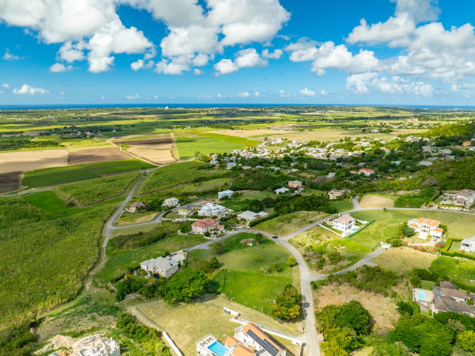 Aerial of Rolling Hills