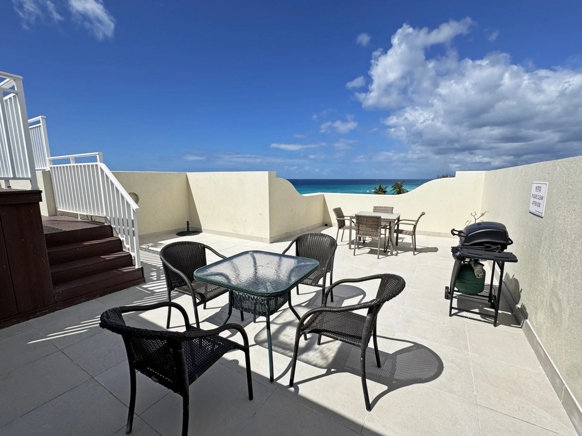 Rooftop terrace