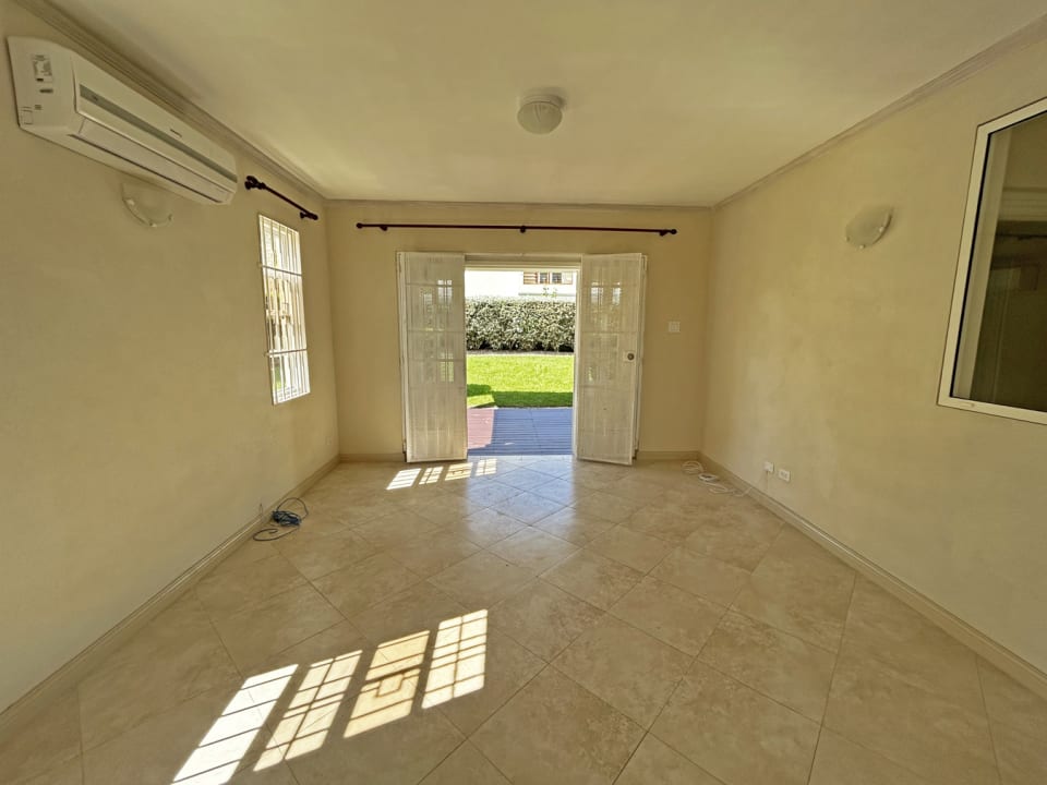 Living room with AC