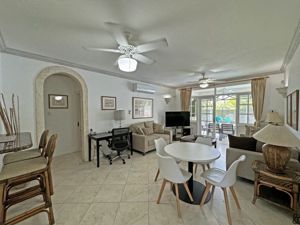 Open-Plan Living & Dining Area