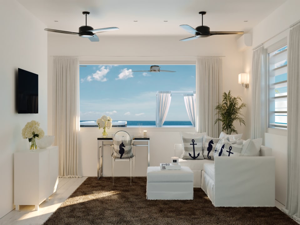 Room with a picture perfect window