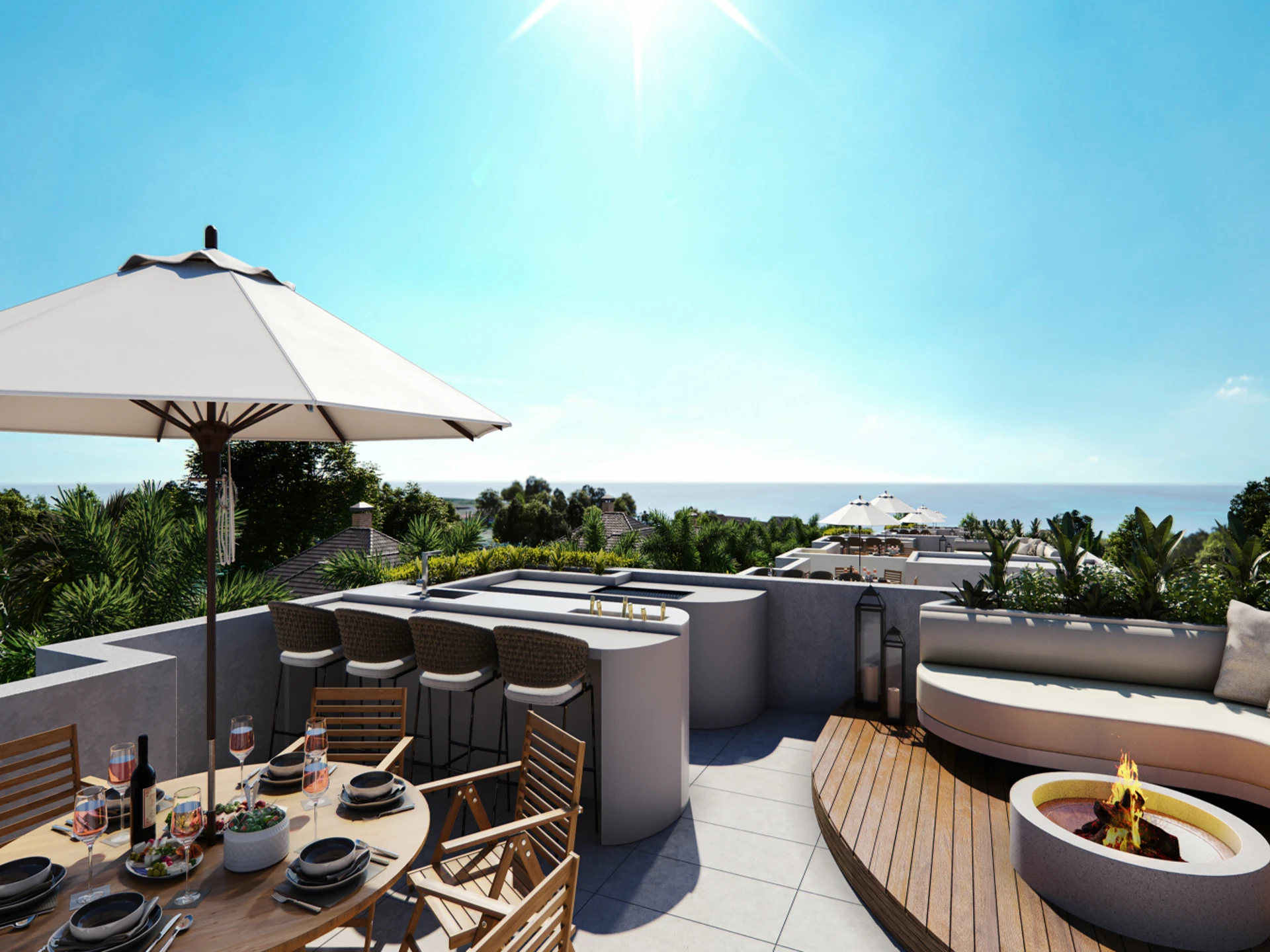Roof top views