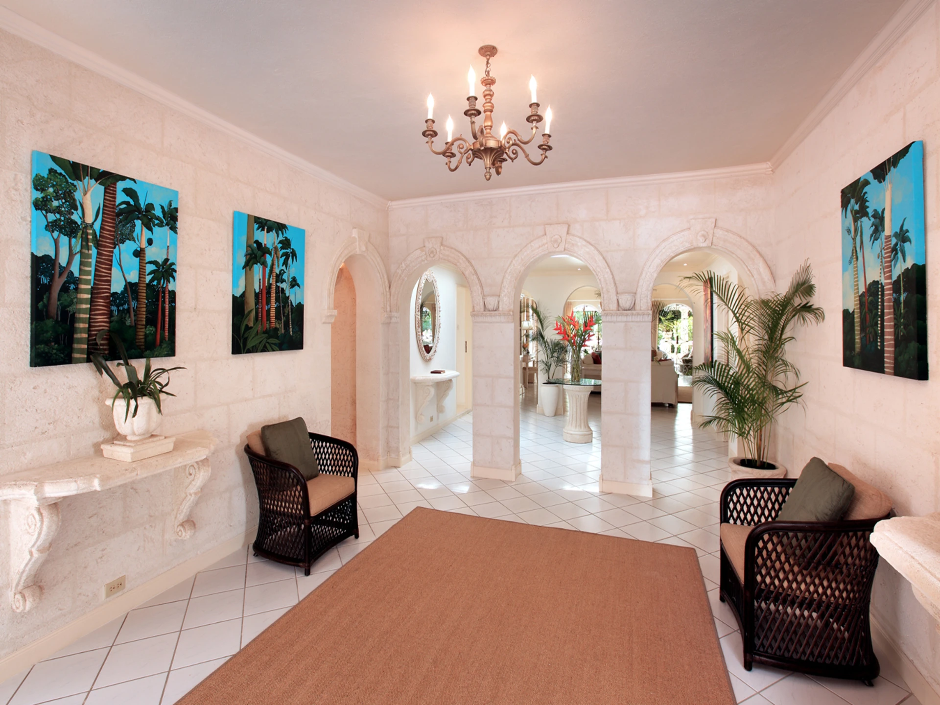Entrance at Vistamar House