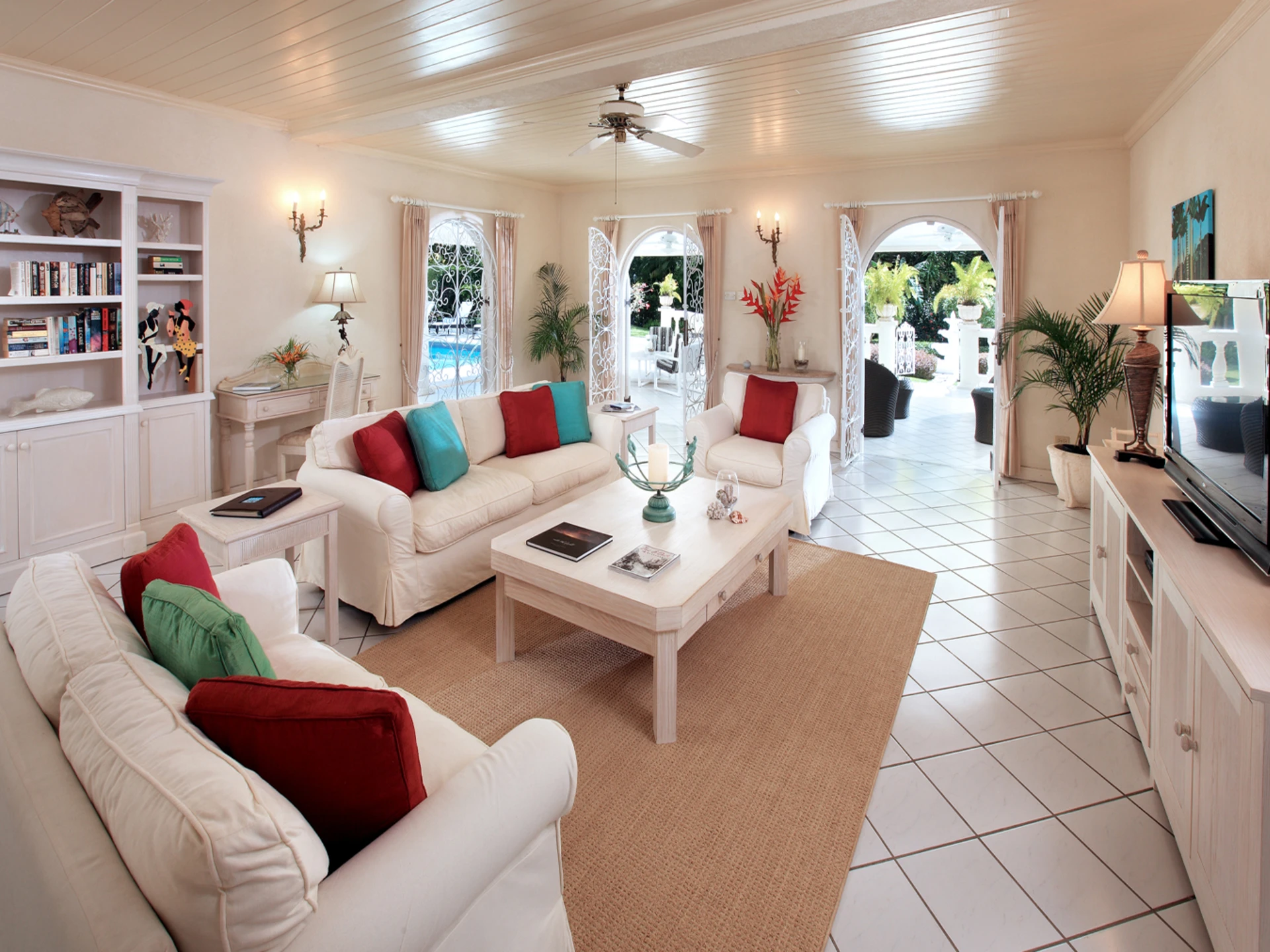 Sitting room at Vistamar House