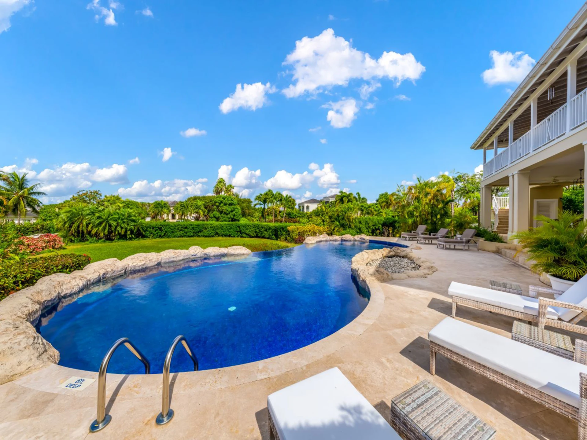 Pool deck
