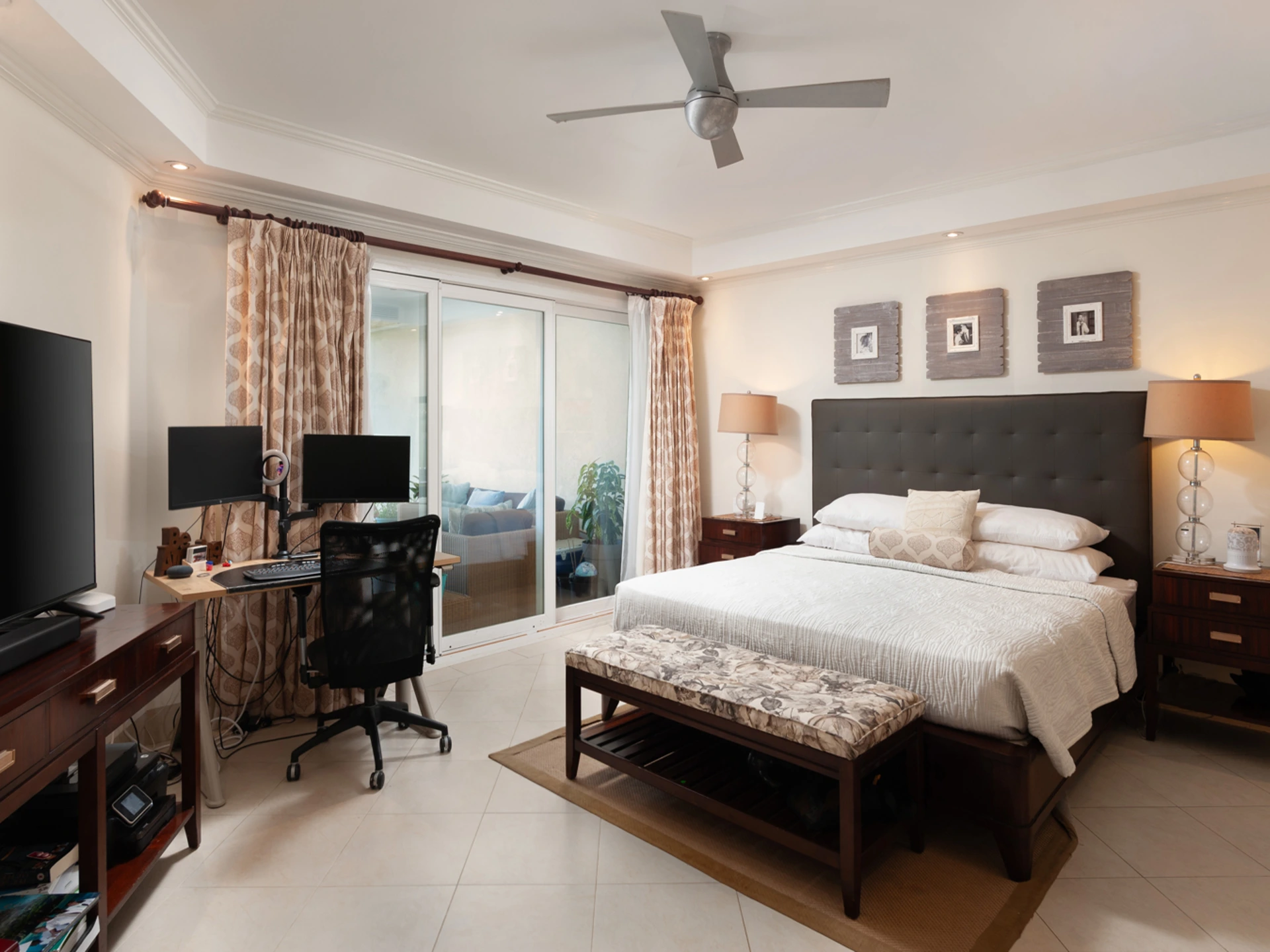 Primary bedroom suite