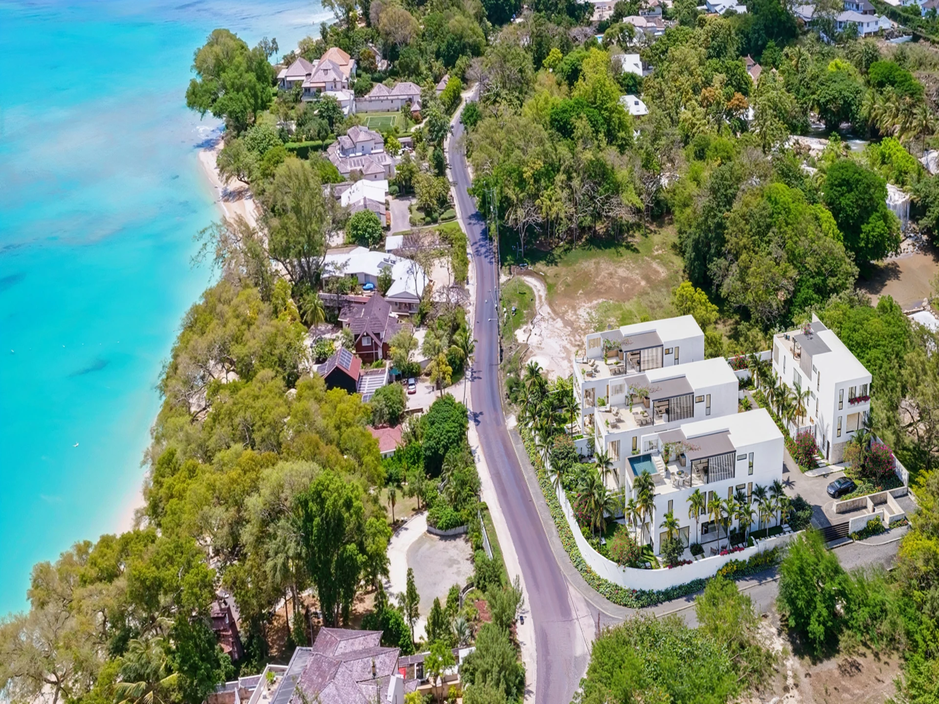 Aerial view of Callidora Villas