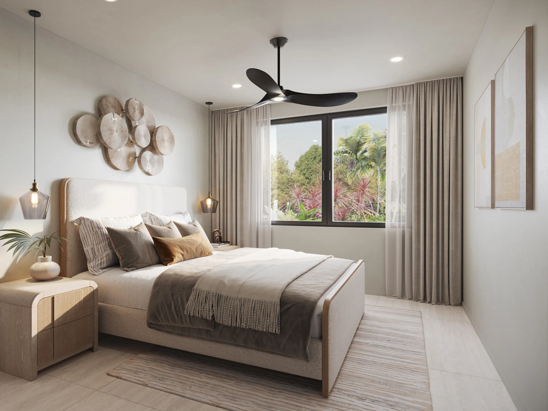 Upper guest bedroom