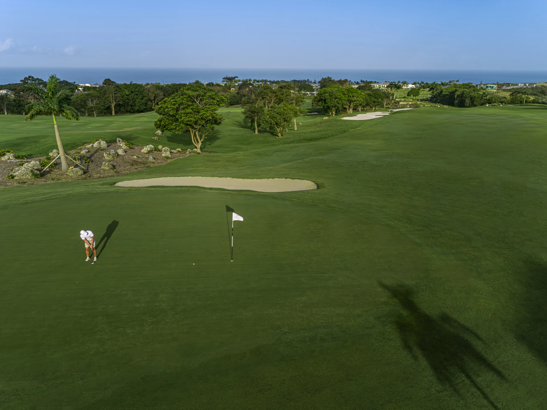 Golf course view