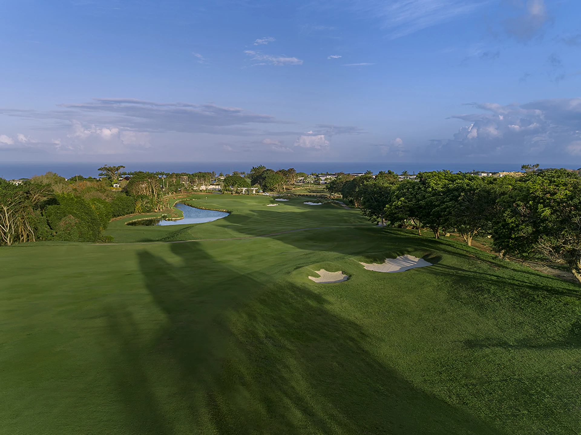 Golf course view