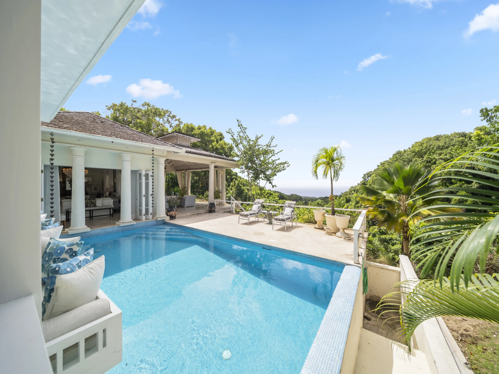 Pool area