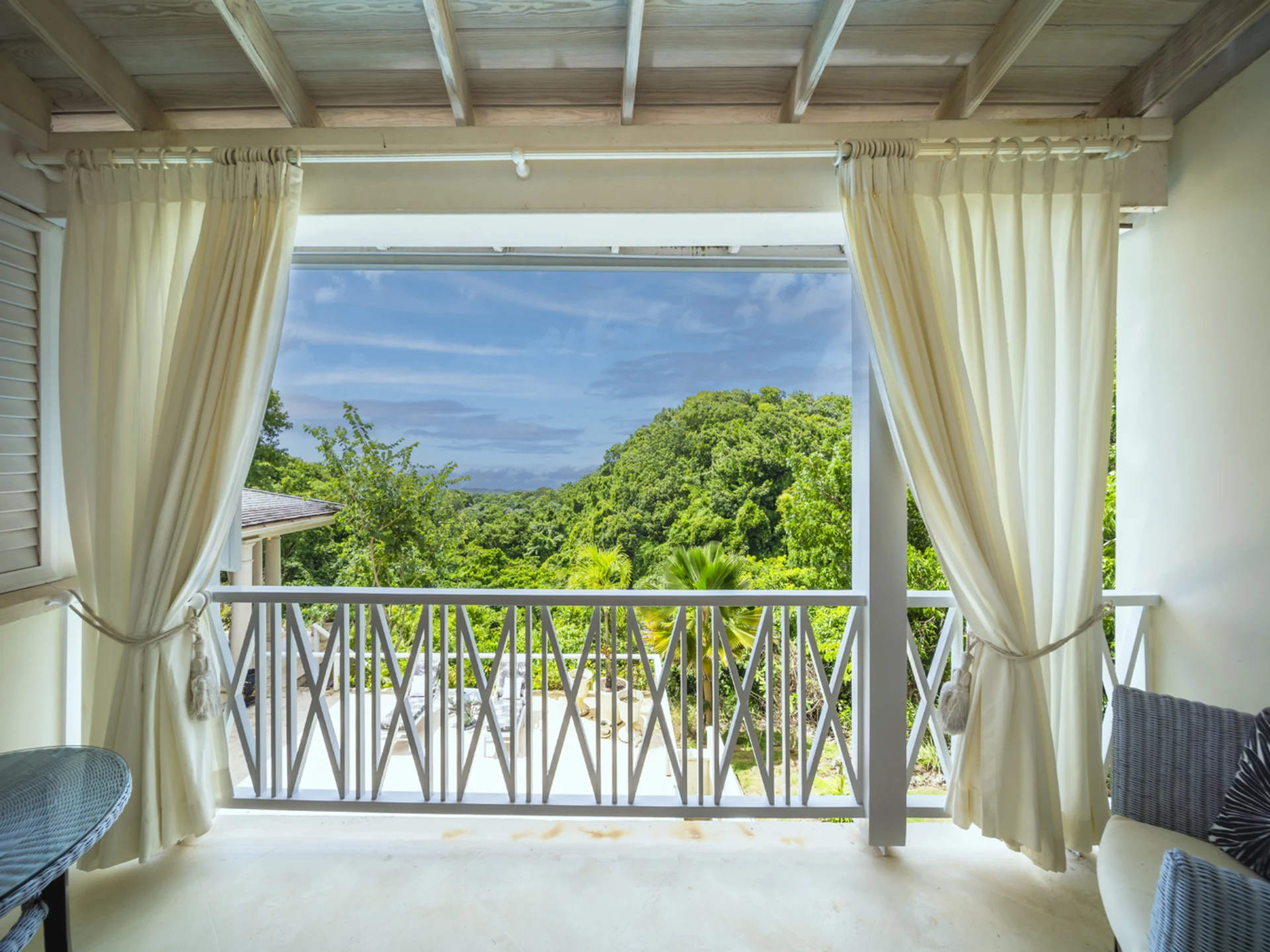 View from balcony