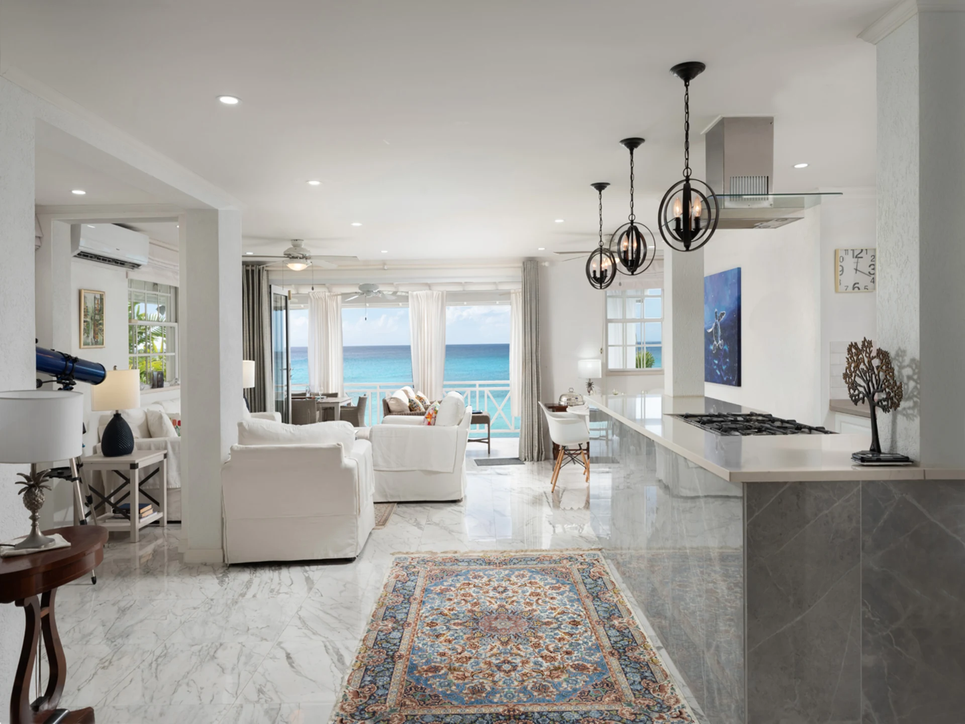 Contemporary, open-concept living