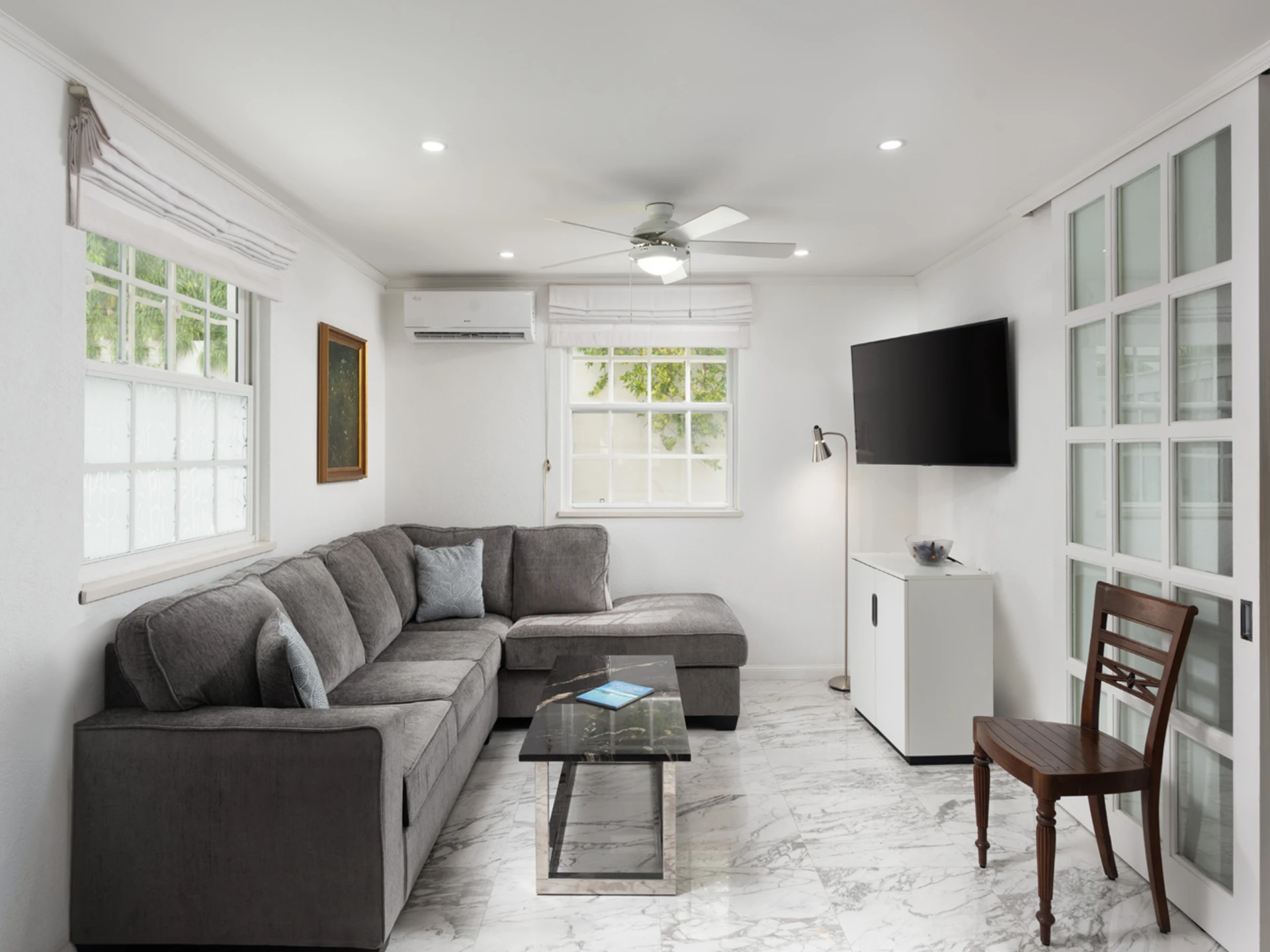 Media room and office