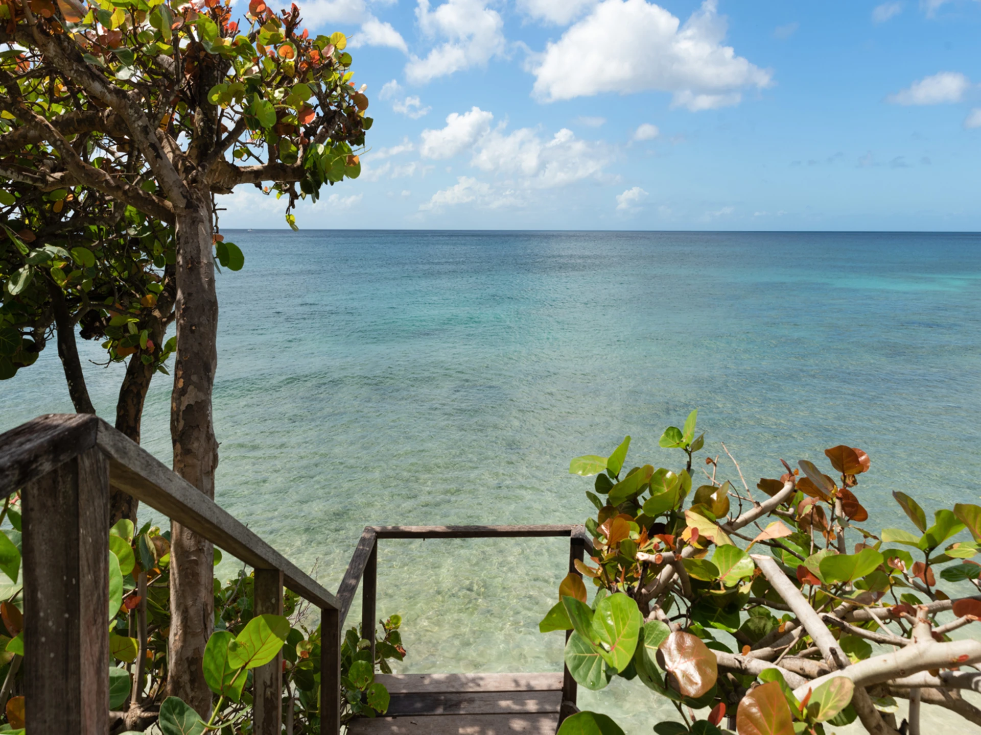 Stairway down to the beach