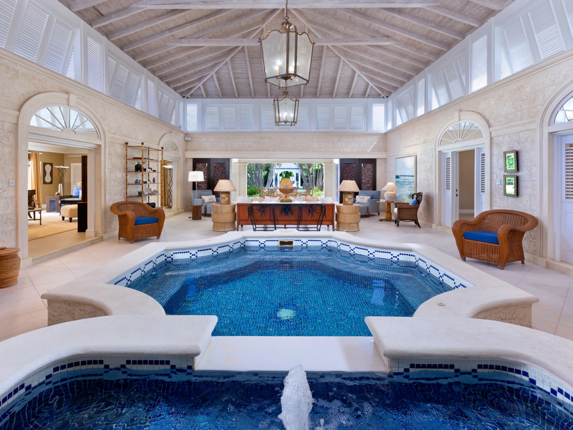 Beautifully furnished throughout