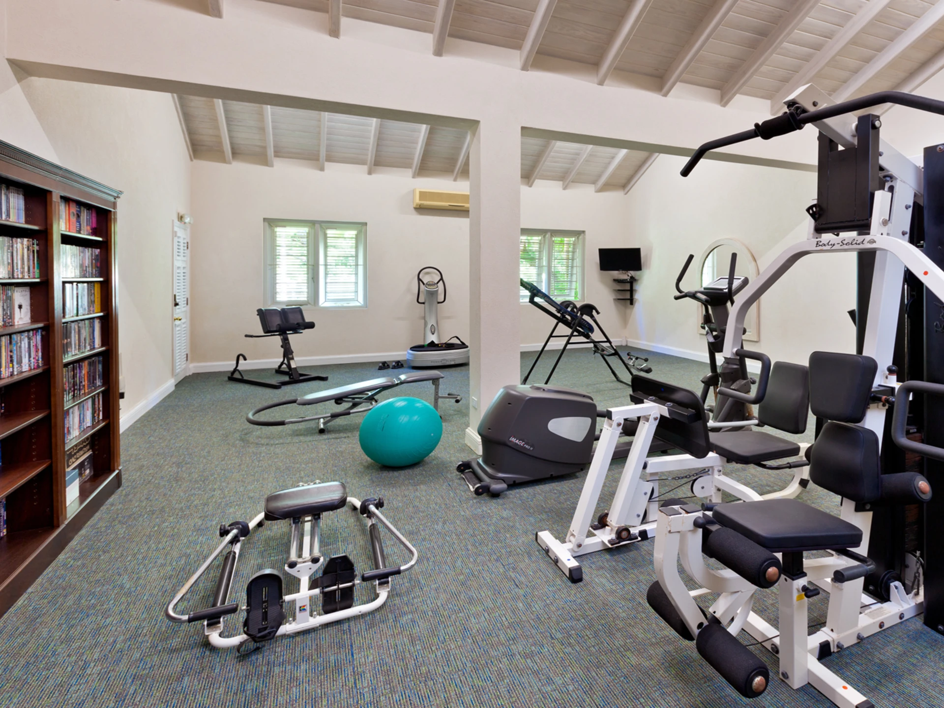 Fully equipped gym