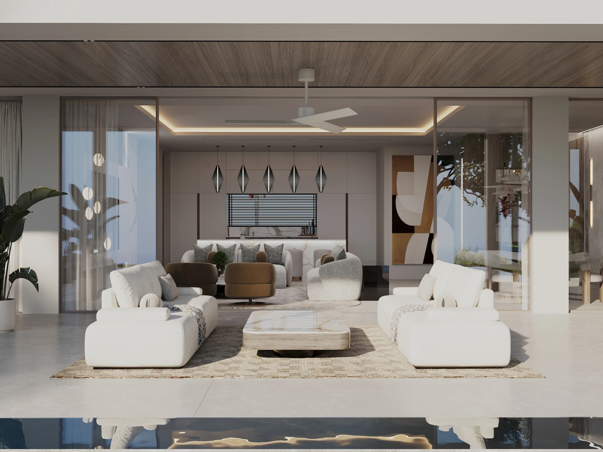 Seamless indoor outdoor experience