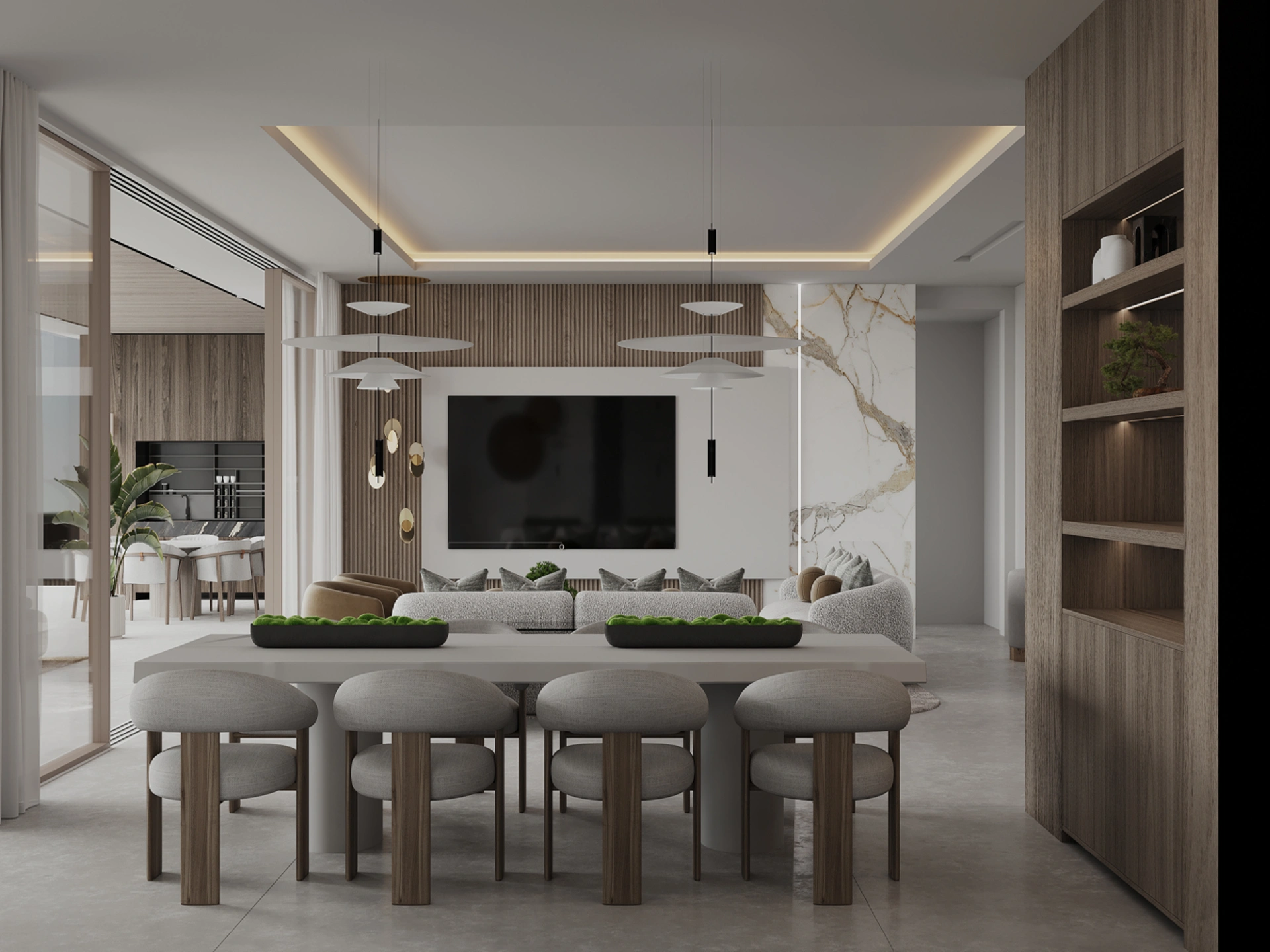 Open Plan Modern Concept