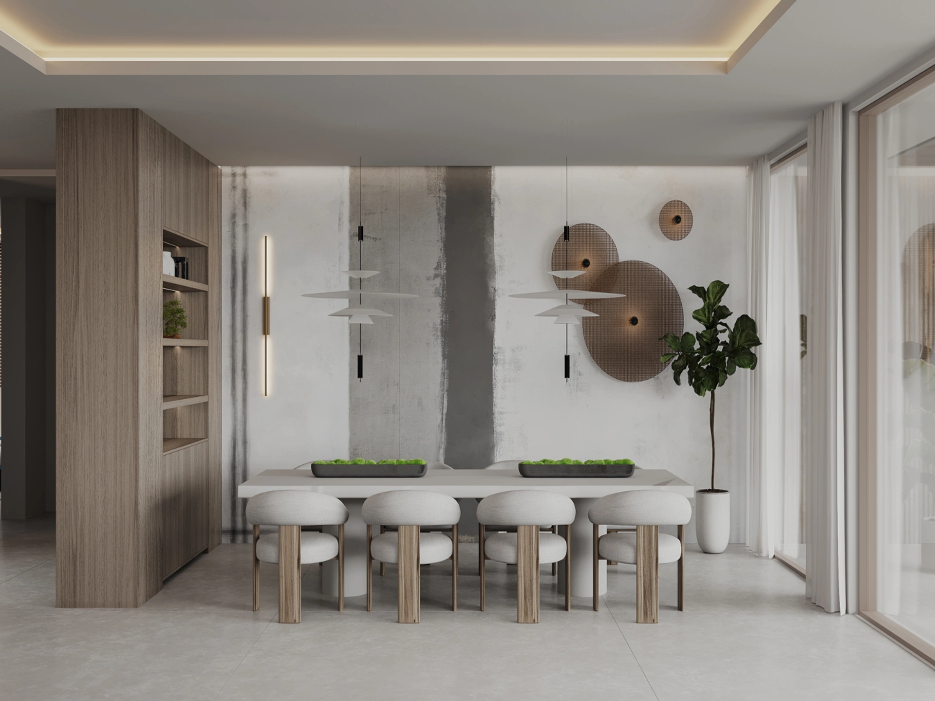 Indoor Dining Area