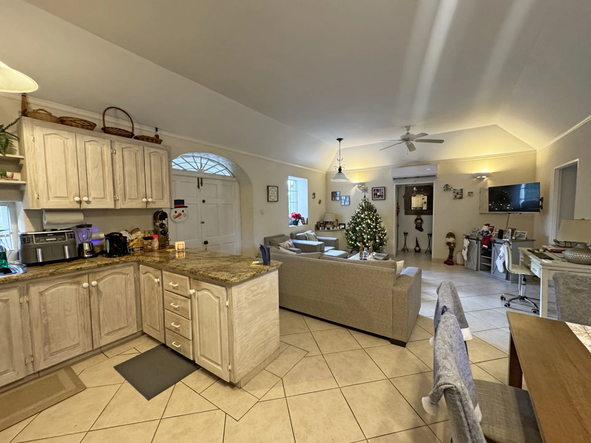 Open Plan Living Area in Cottage