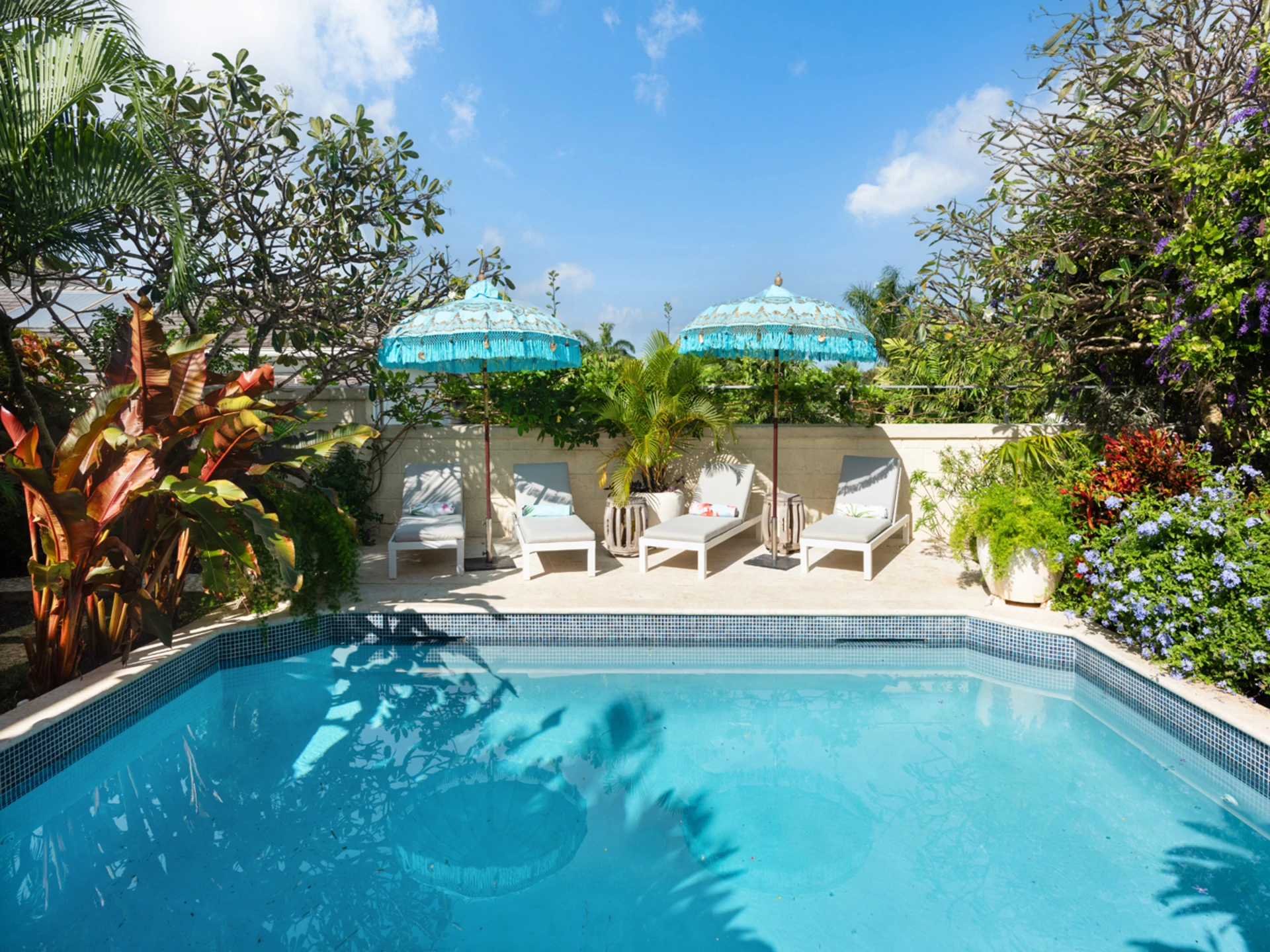 Relaxing Pool Area