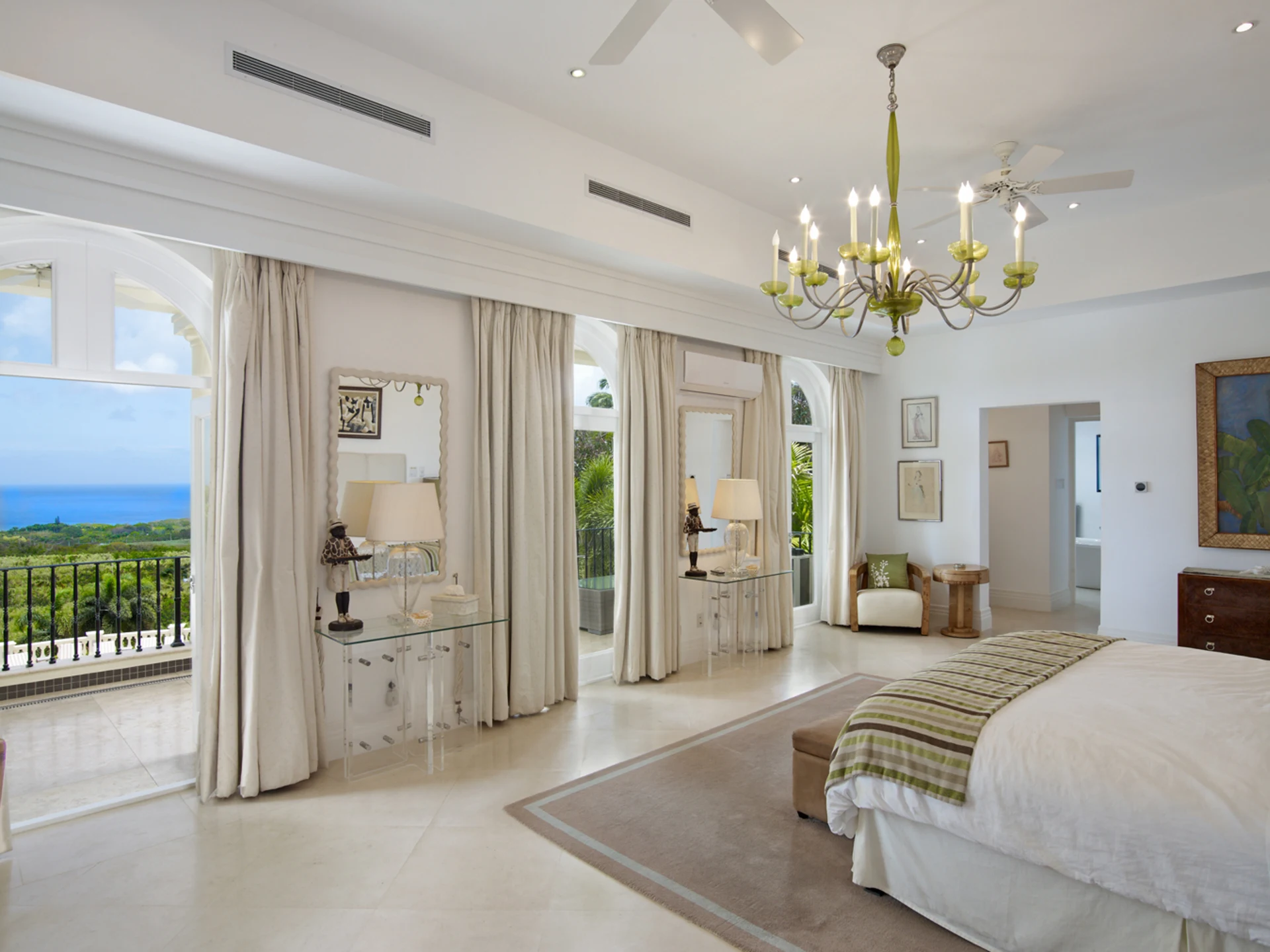 Bedroom and patio