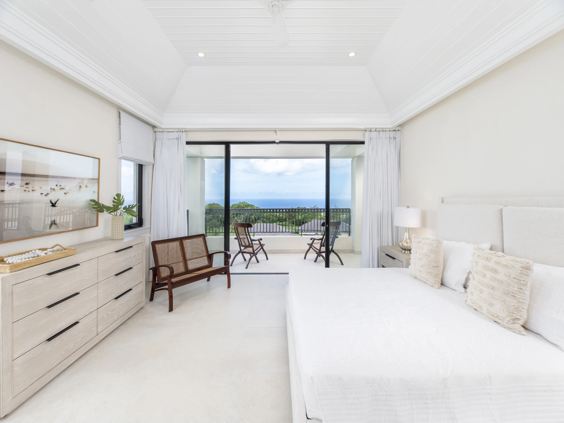 Spacious bedroom