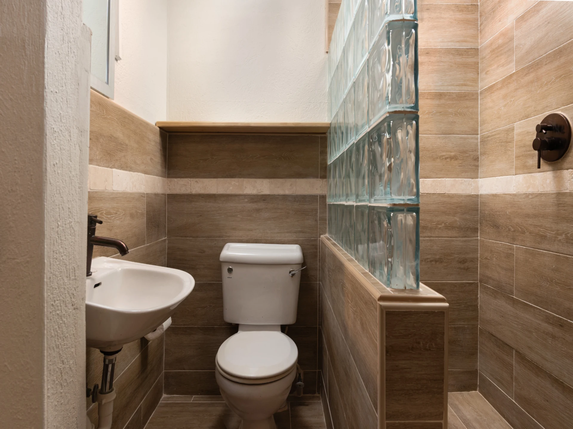 Modernized bathrooms
