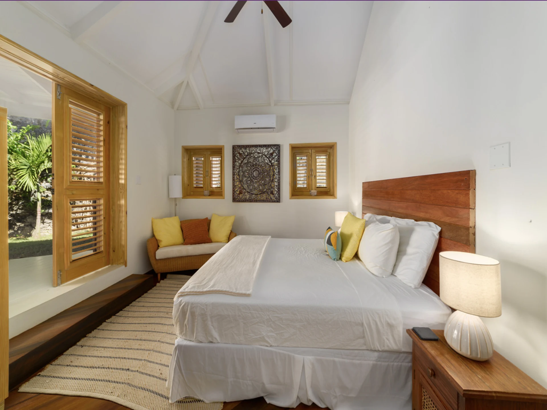 Primary Bedroom leading to the patio terrace