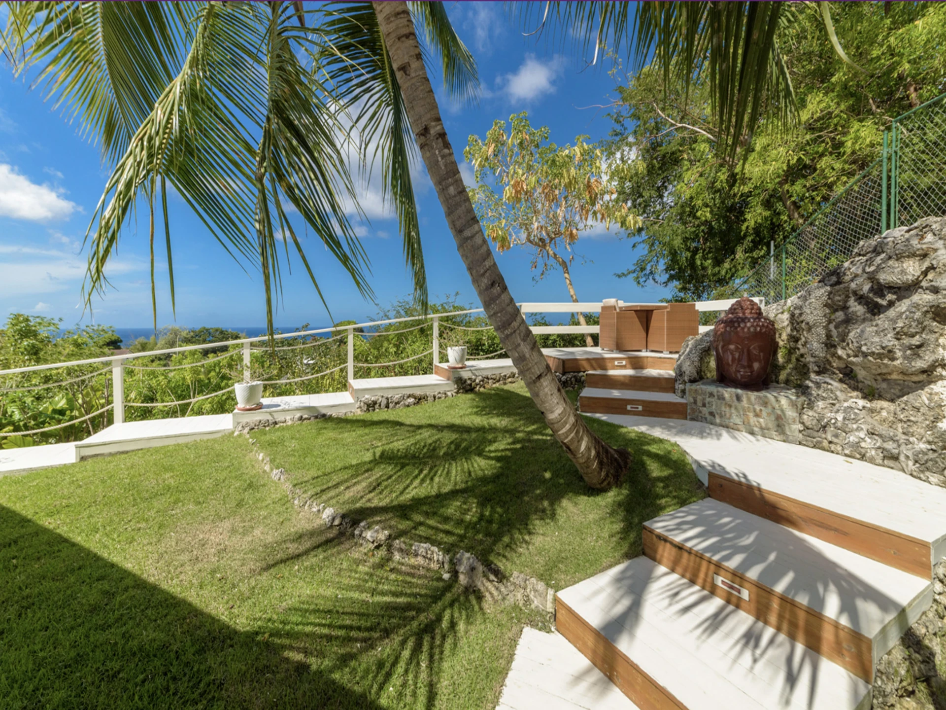 Beautifully landscaped gardens
