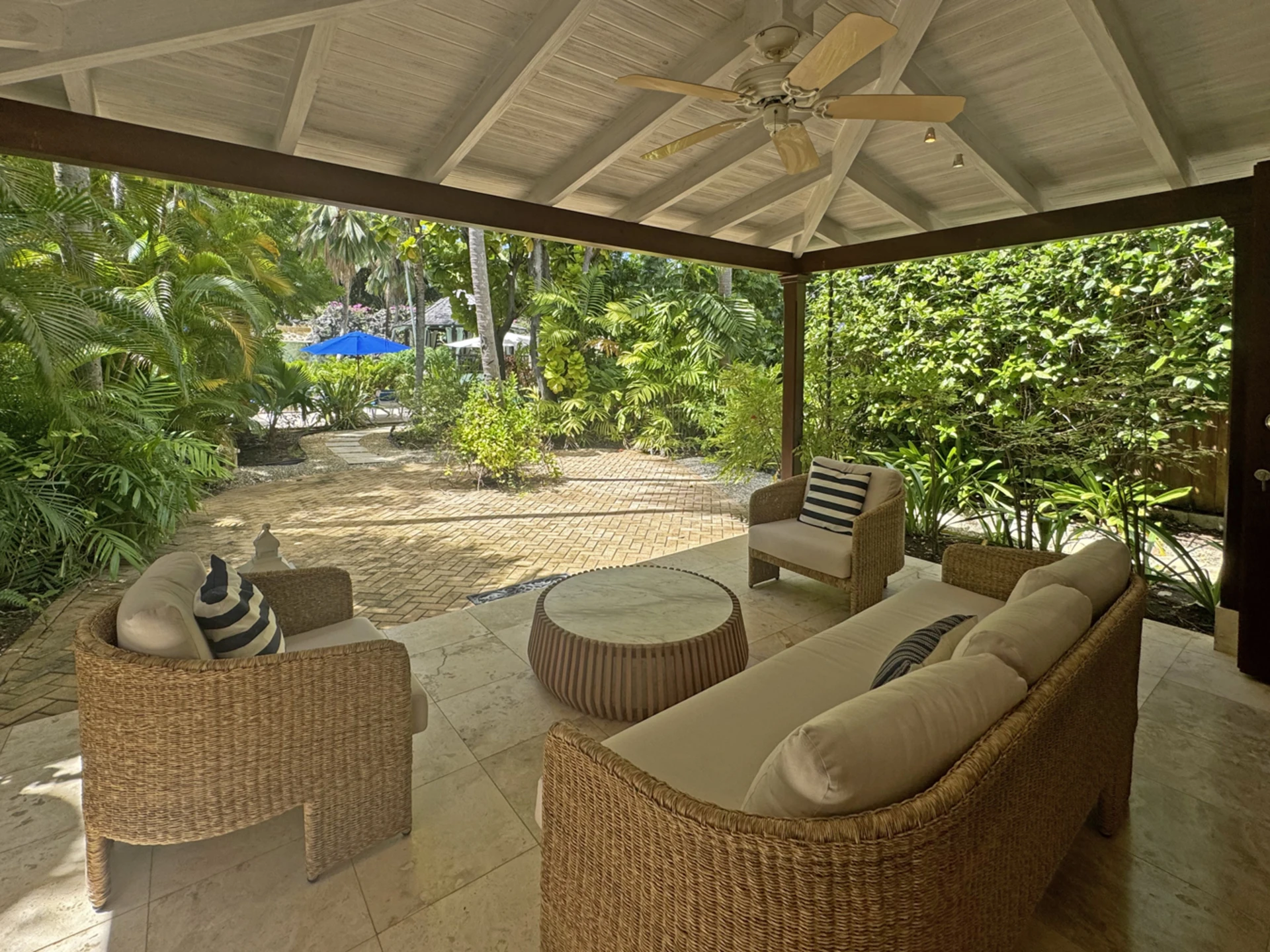 Alfresco living area