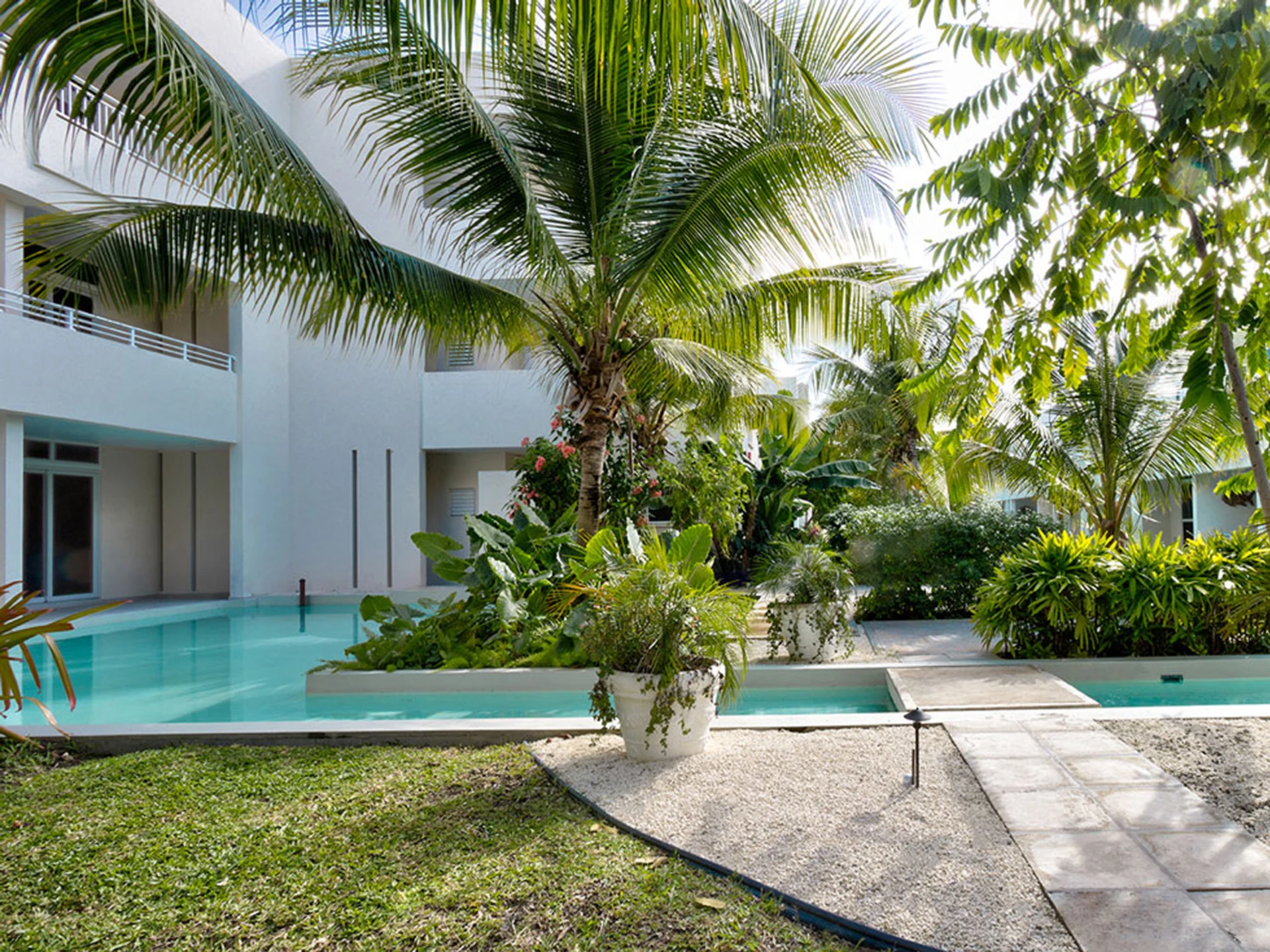 Well landscaped gardens