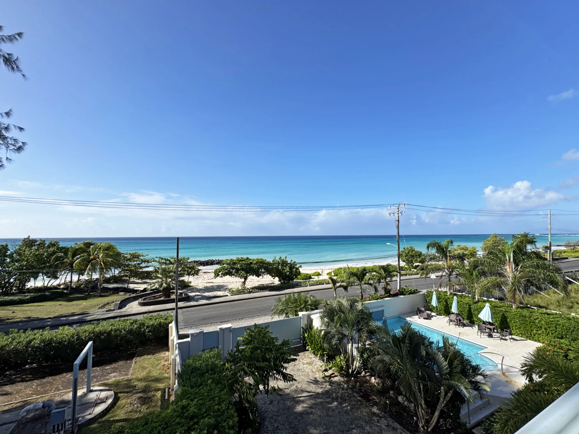 View from patio