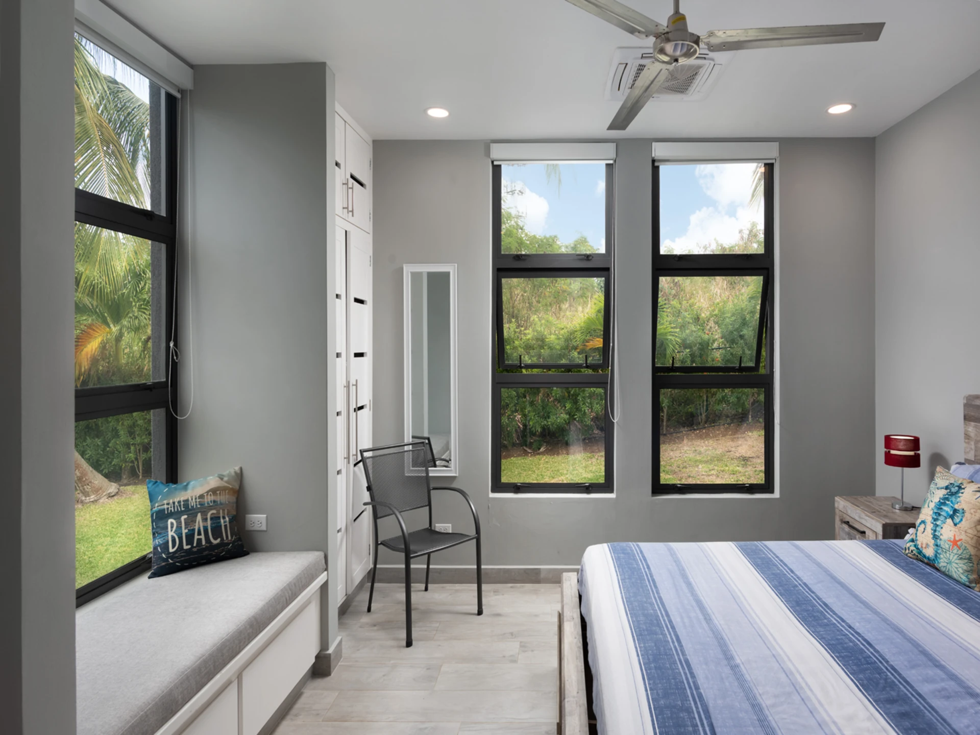 One of the 2 ground floor bedroom suites