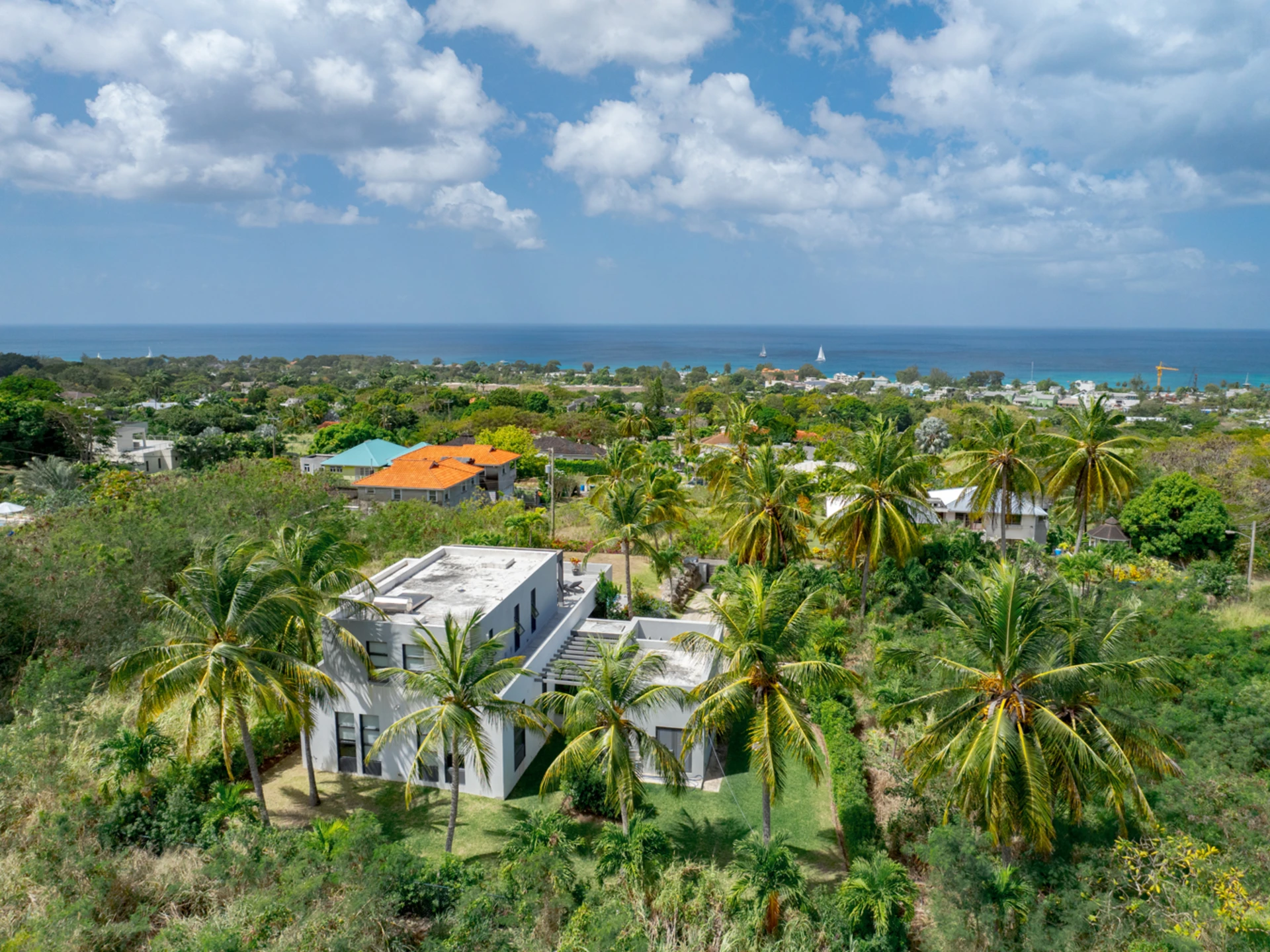 Aerial of Virgo Villa